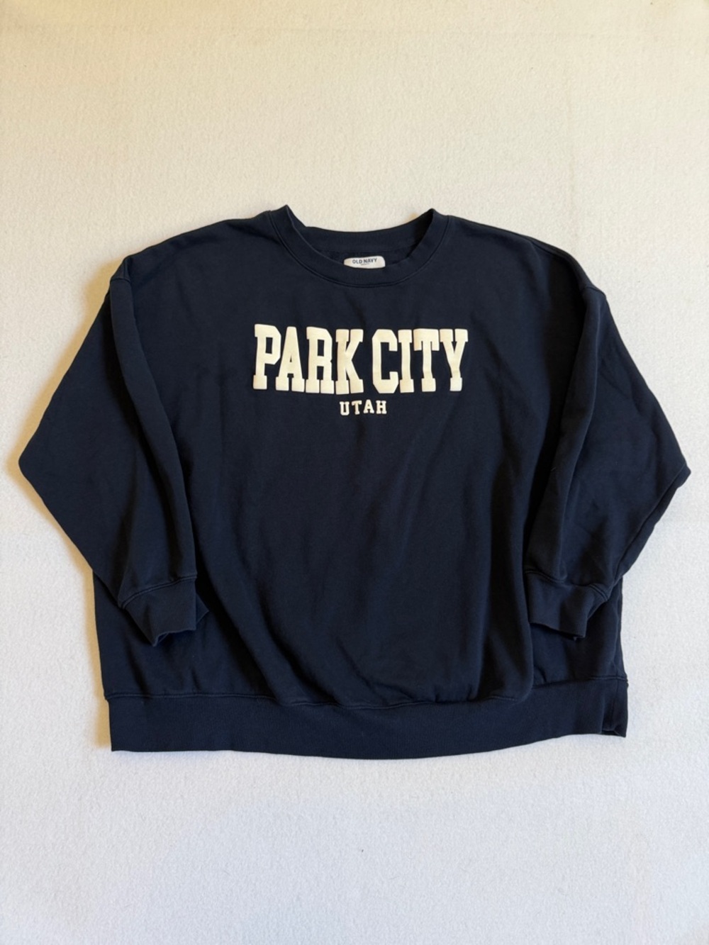 Old Navy Park City Utah Crewneck Sweatshirt